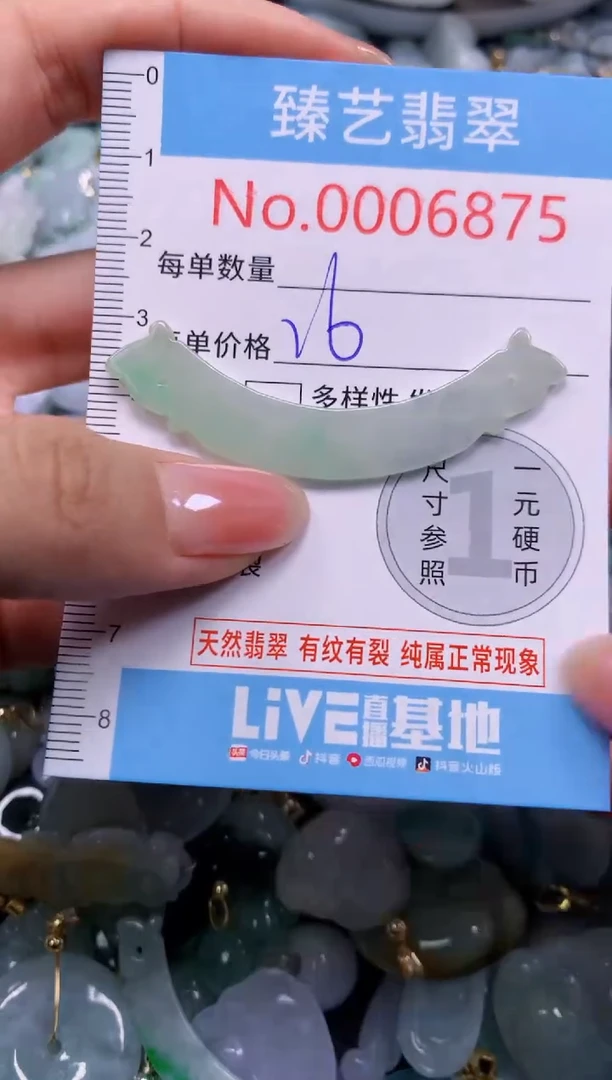 颈饰未镶嵌翡翠6875