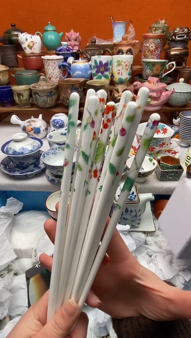 瓷片香兰社筷子5双