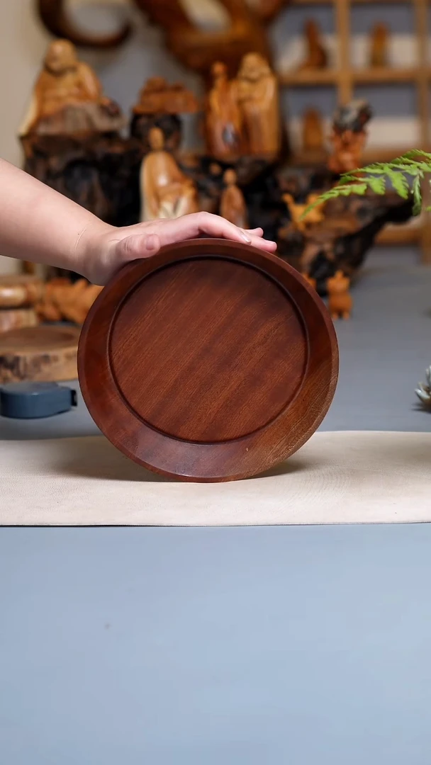 木花梨木盘0458.