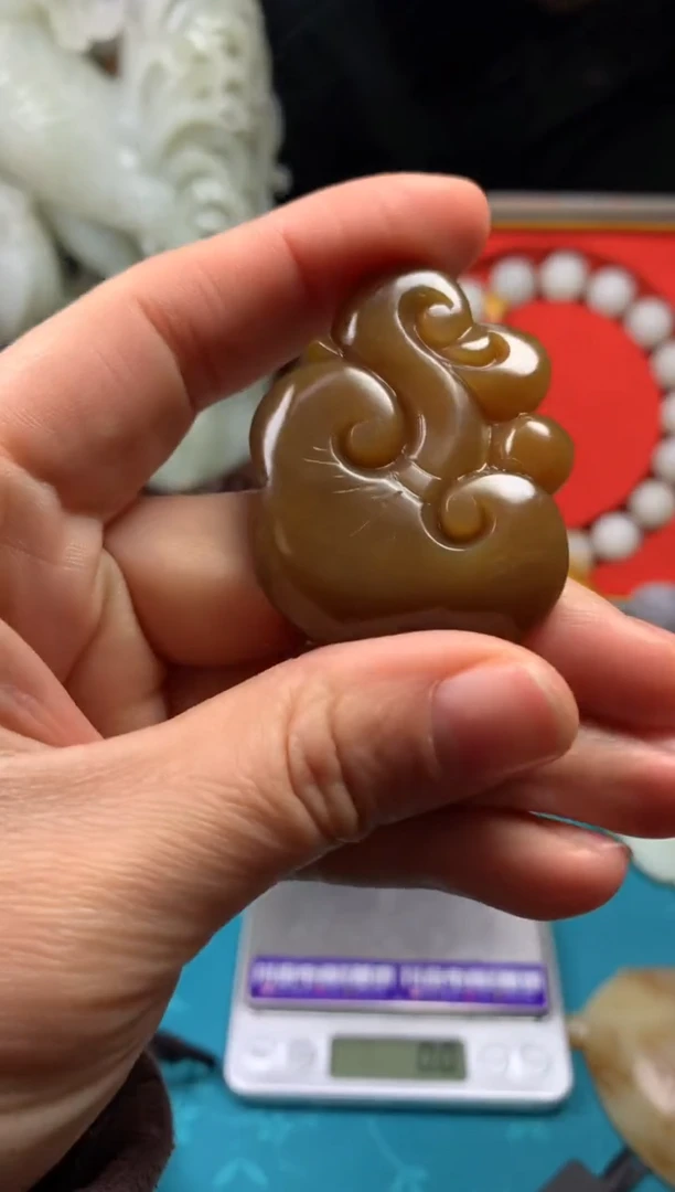 颈饰未镶嵌和田玉拍一发一