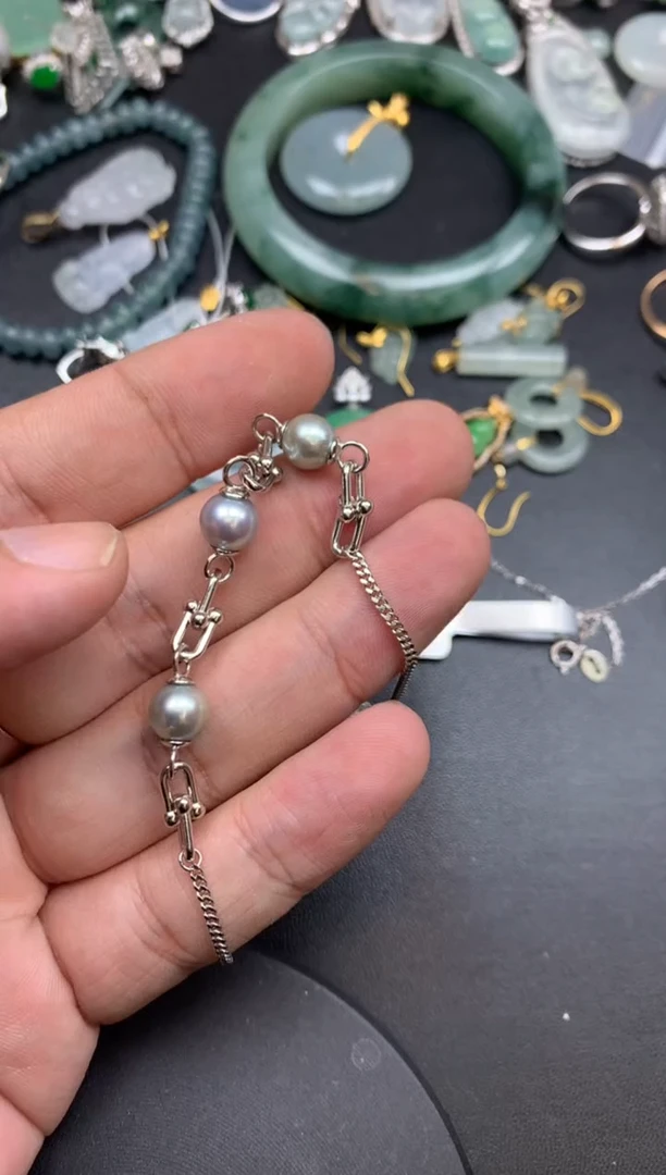 颈饰未镶嵌海水珍珠A*希艾希商品不退不换