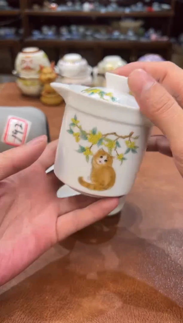 真的很便宜会开片的旅行茶具