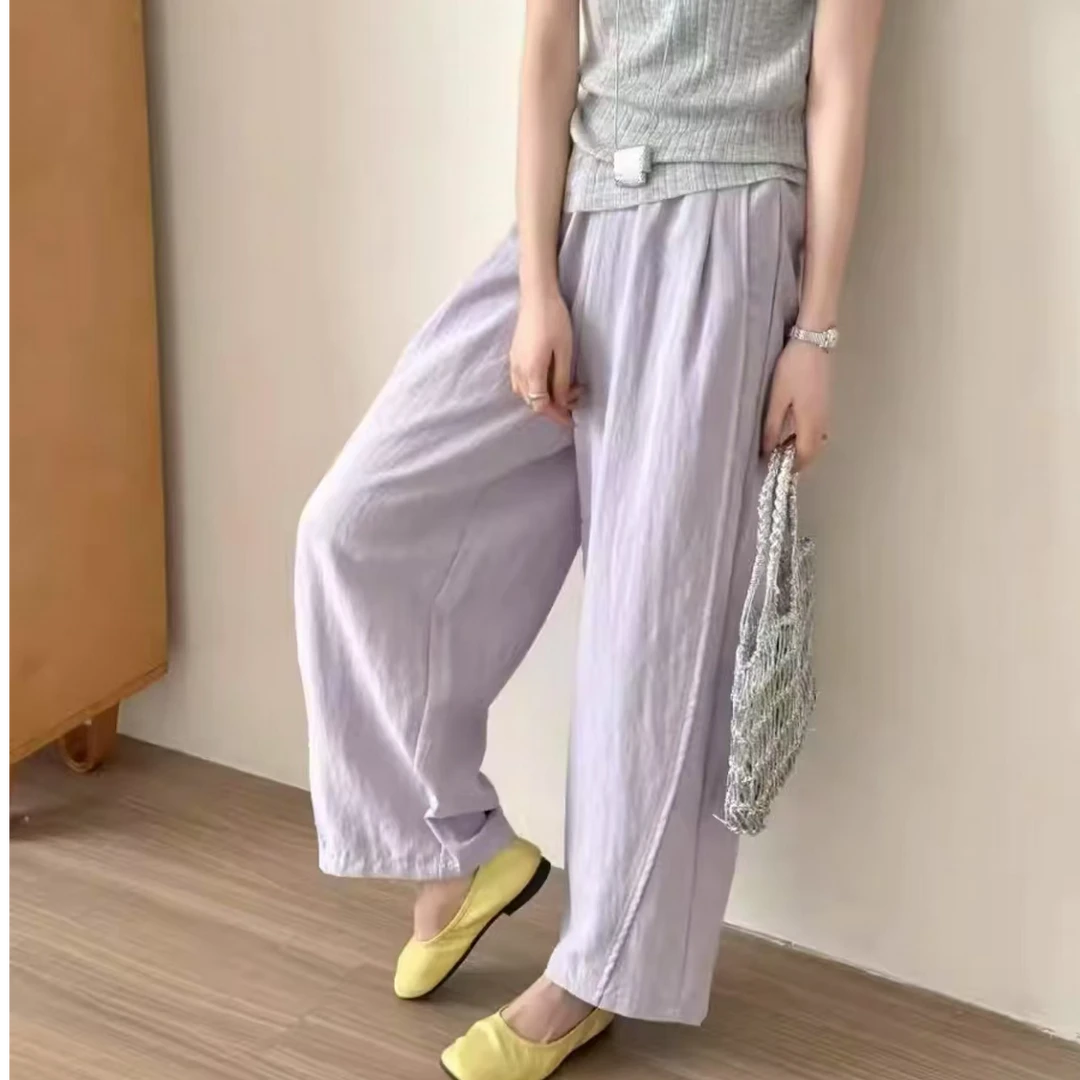 K2861 神裤！南瓜裤！！阔腿裤显瘦松紧腰休闲裤 Q757-YYC012