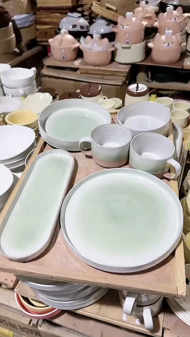 【闪购商品】瓷片6件套微瑕 凑满20元包邮