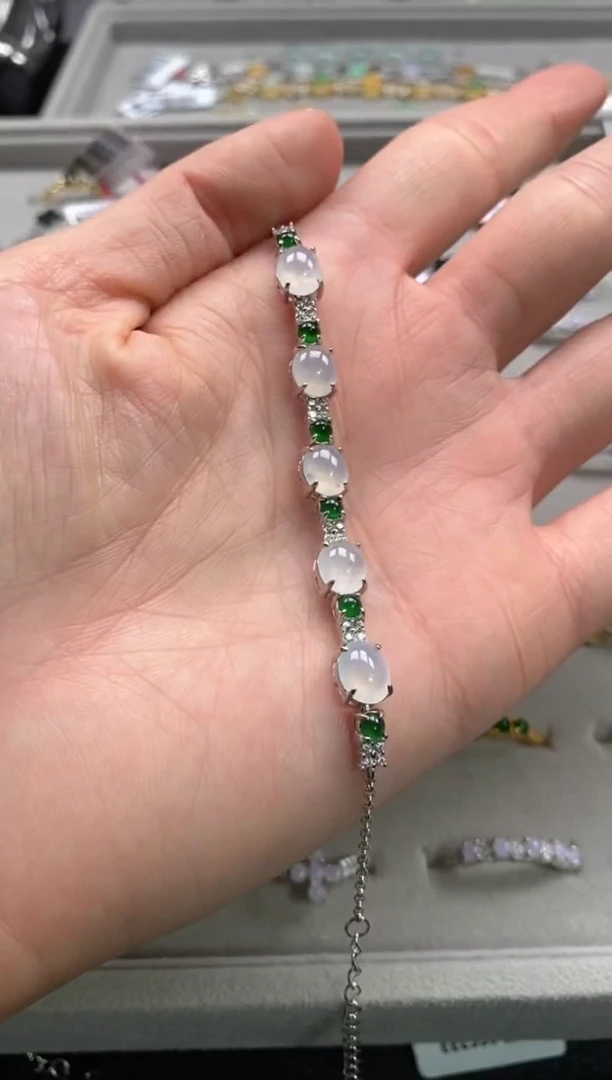 【闪购商品】翡翠戒指银S925镶嵌111111111     1