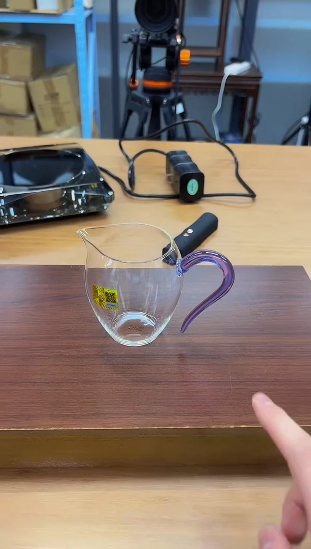 禾墨清雅紫色公道杯