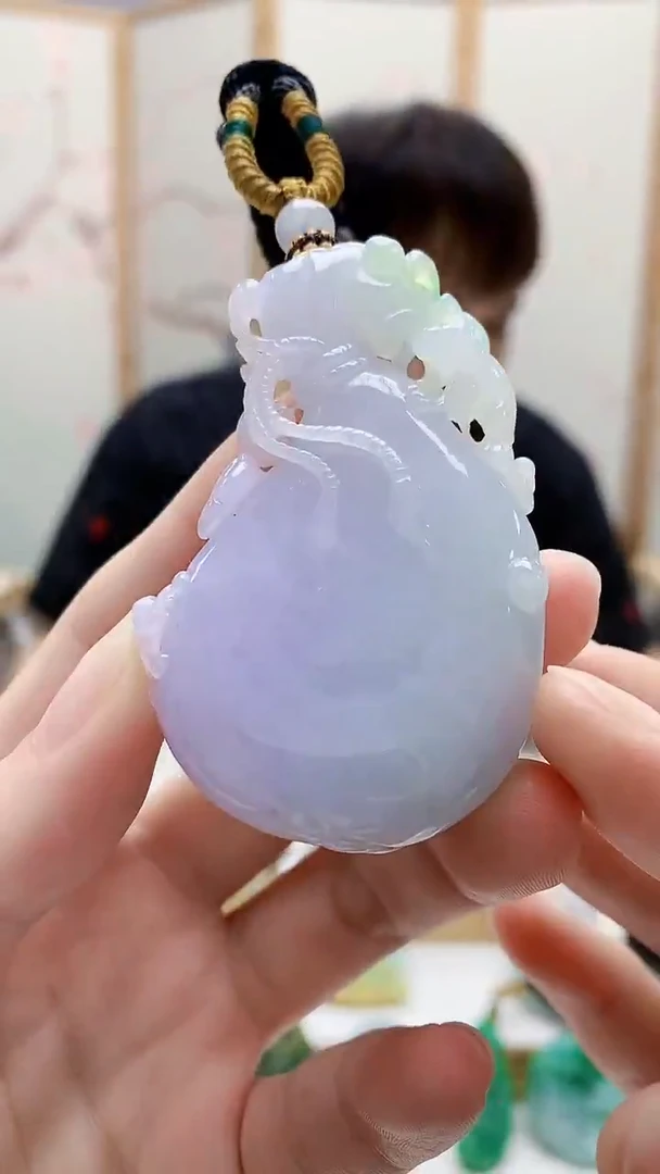 未镶嵌定制翡翠4868ry-毛货挂件90