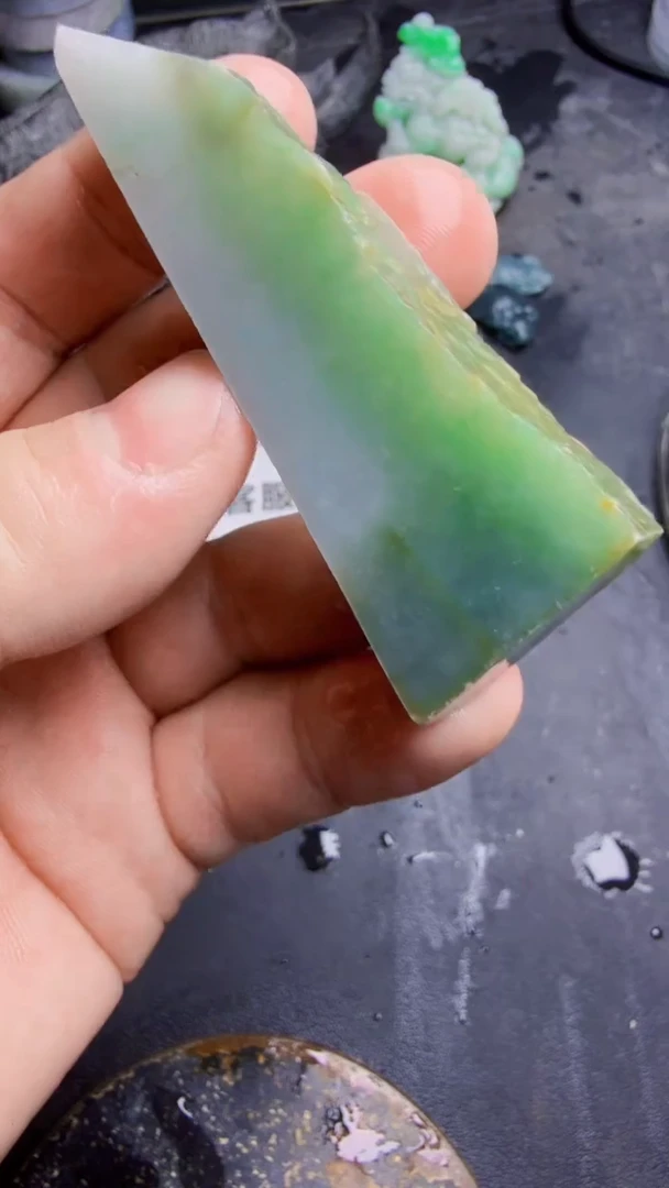 未镶嵌挂件翡翠天然翡翠084