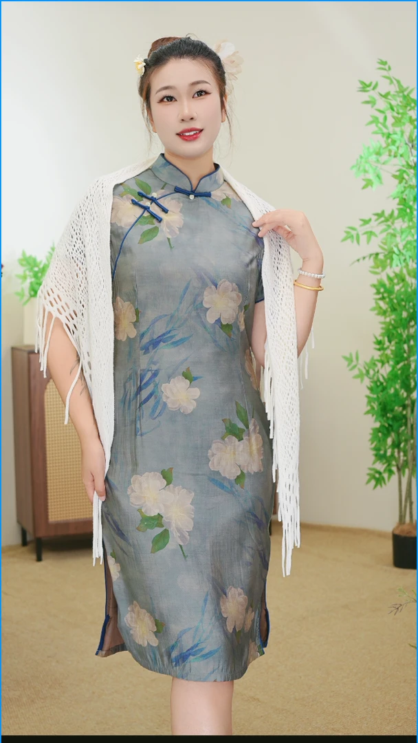 2025夏季文艺气质少女款新中式穿搭神器氛围日常百搭披肩