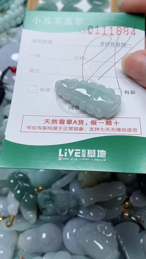 【闪购商品】翡翠颈饰未镶嵌闪购商品0111884