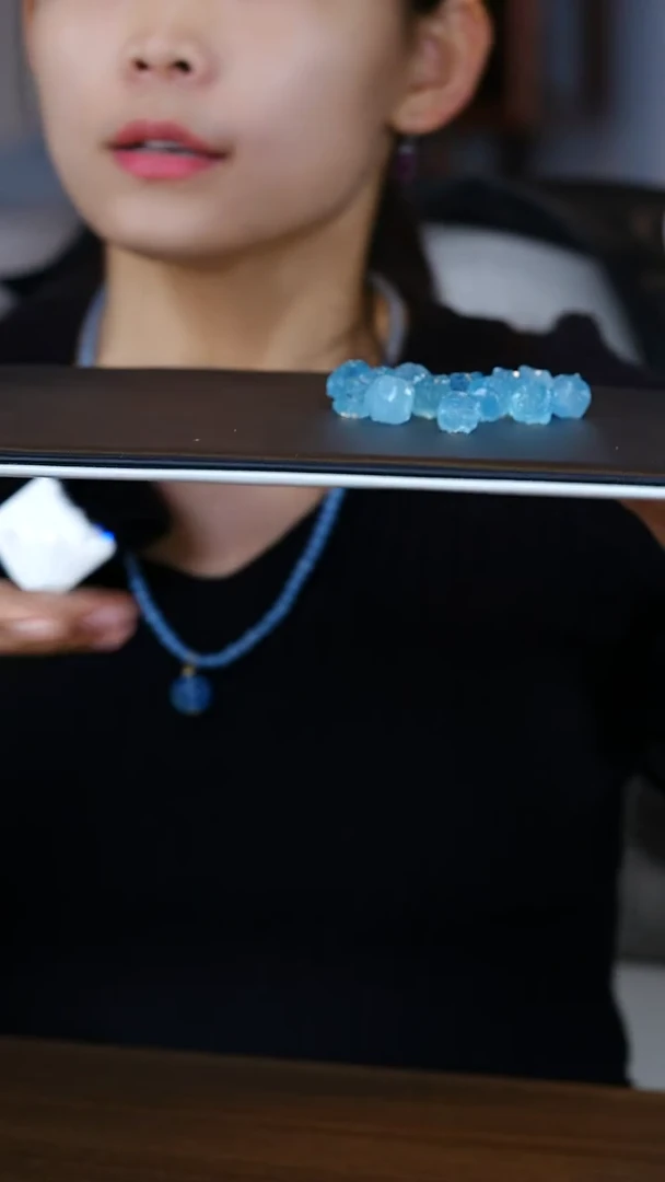 【闪购商品】海蓝宝石裸石未镶嵌A0016-海蓝宝醒狮-多样性发其一