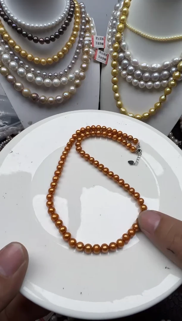 【闪购商品】淡水珍珠颈饰未镶嵌1