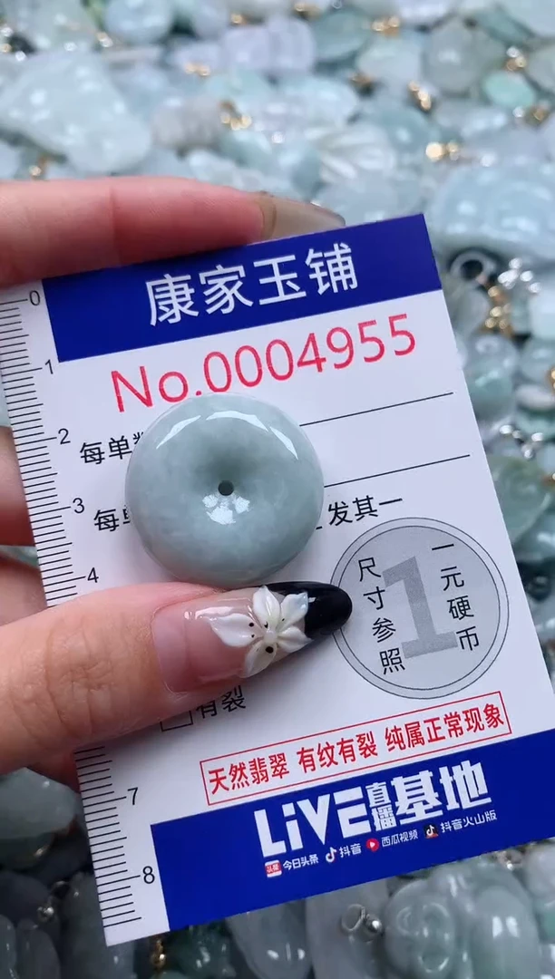 颈饰未镶嵌翡翠4955