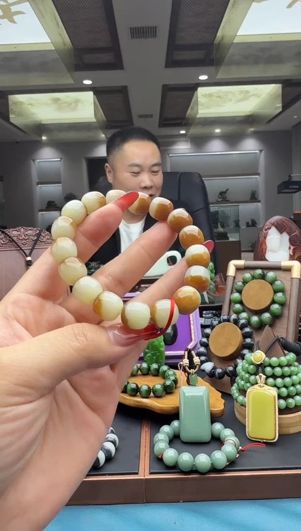 未镶嵌手串和田玉qmtb