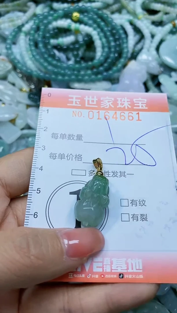 【闪购商品】翡翠颈饰未镶嵌闪购0164661