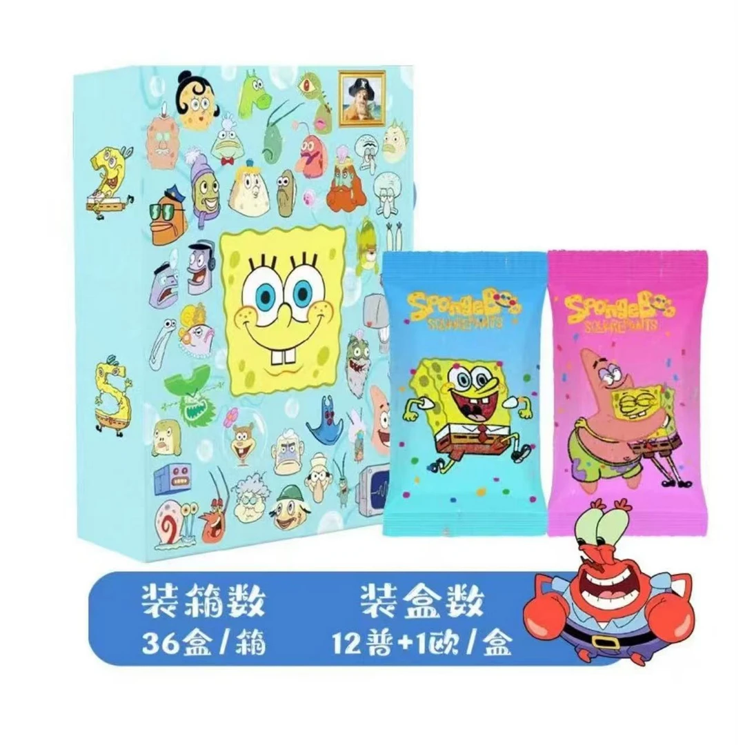 【椰椰新品】卡布奇诺海绵宝宝第一弹动漫卡牌盲盒（默认代拆）