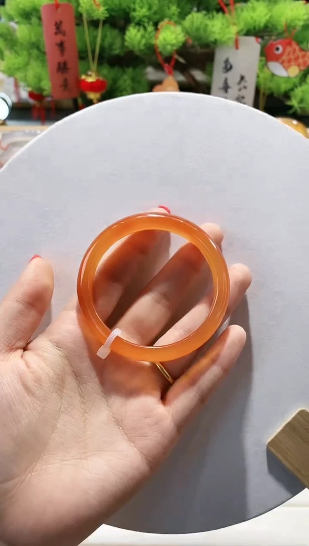 【闪购商品】玛瑙/玉髓手镯未镶嵌82-54.4