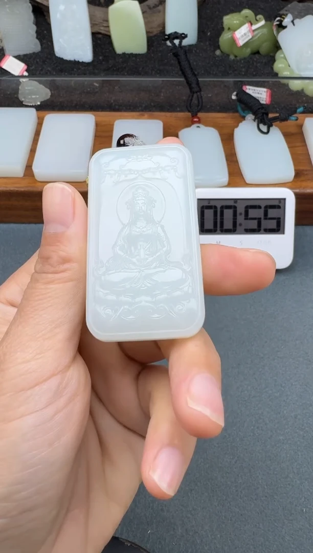 颈饰未镶嵌和田玉2