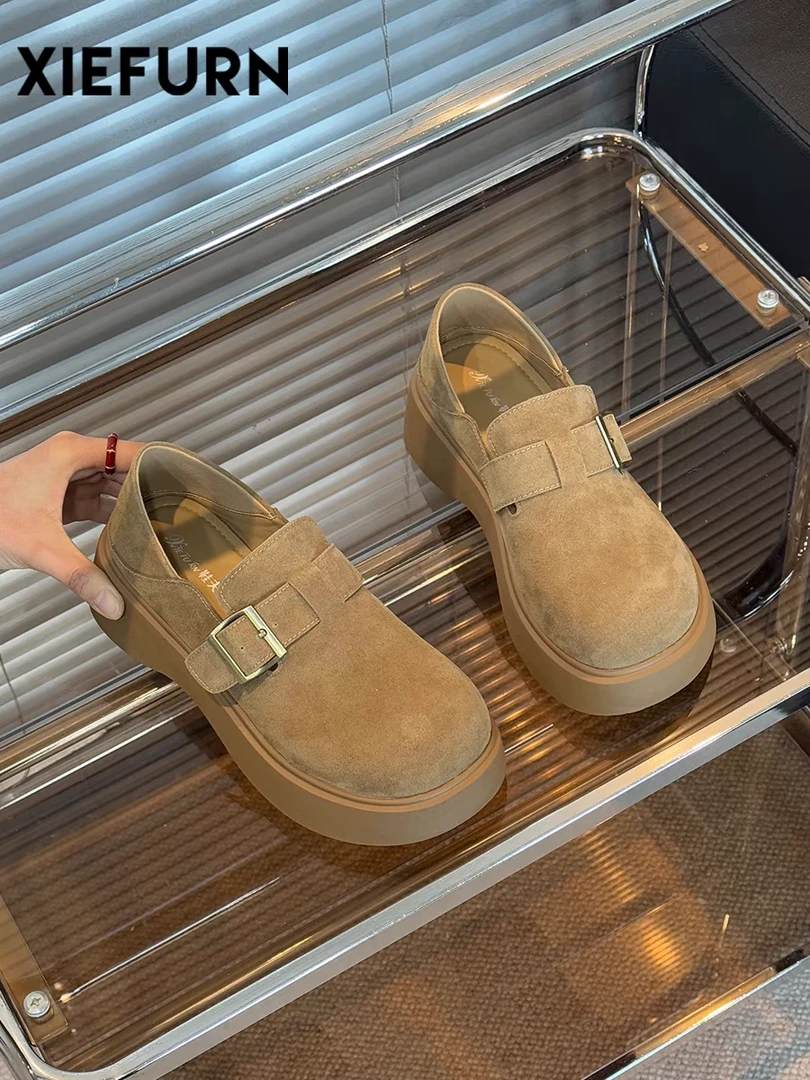 三八节福利！牛皮春款4cm超轻底勃肯鞋1-093