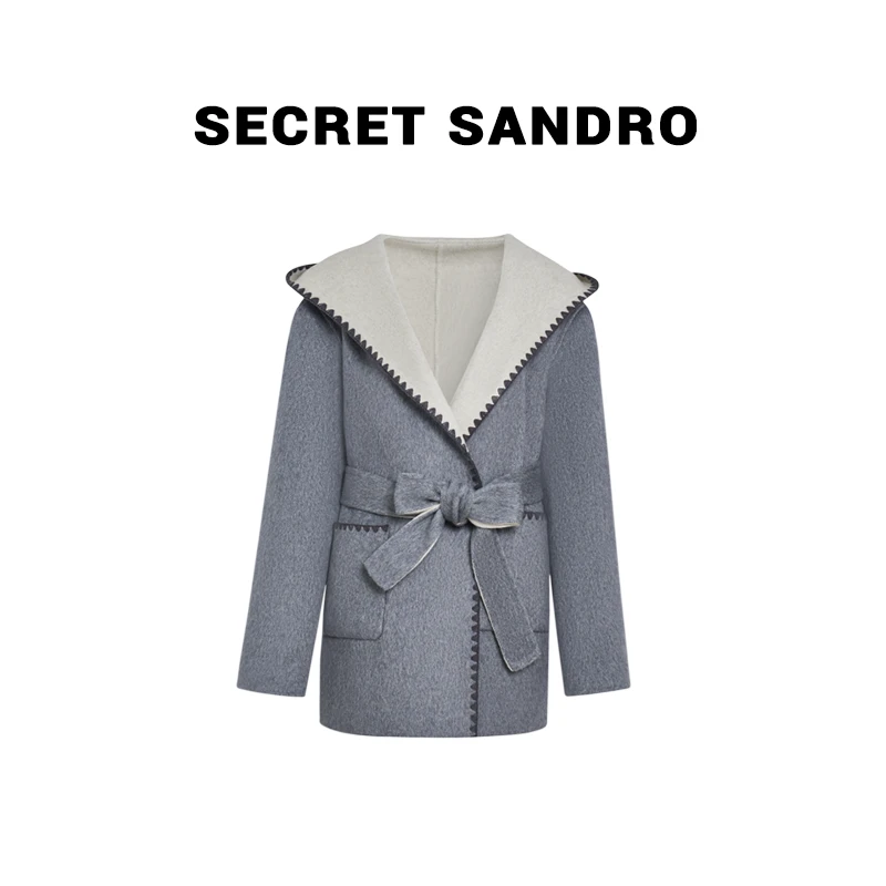 【柏林】Secret Sandro 楚楚  双面呢 V85221279C