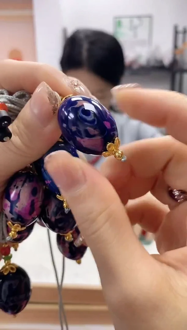 未镶嵌项链玛瑙/玉髓彼得石20*28