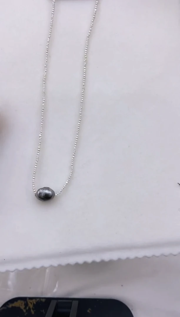 【闪购商品】海水珍珠项链18K金镶嵌163