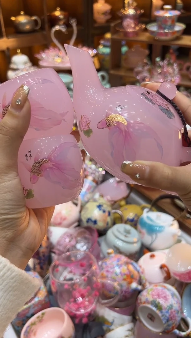 【闪购商品】金鱼壶加两杯111111111