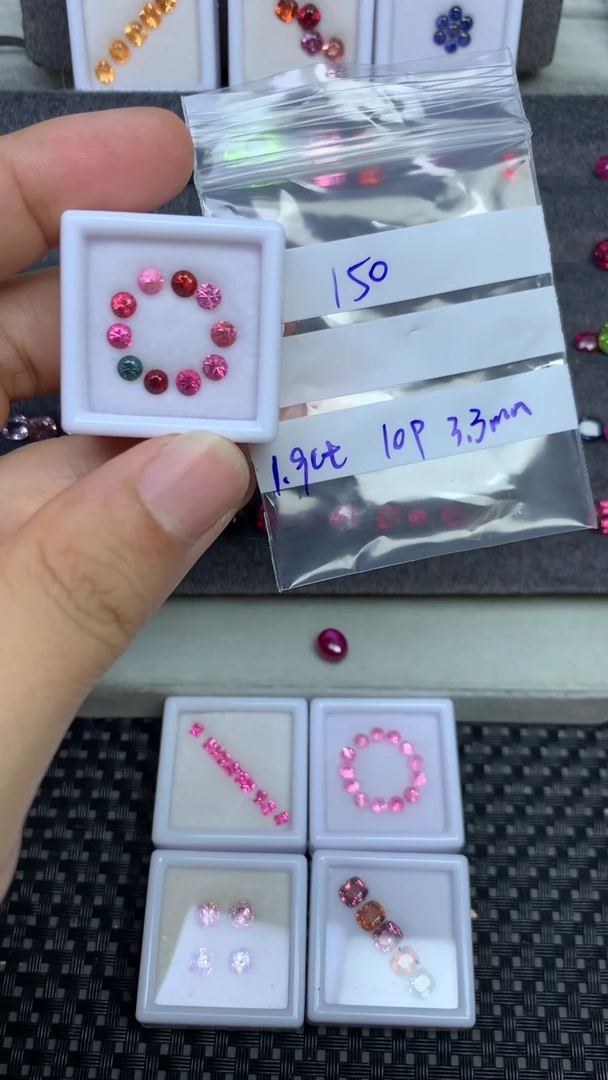 裸石尖晶石缅甸天然无烧尖晶石