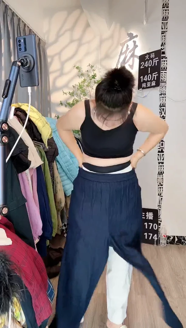 1亚麻大码女装上衣