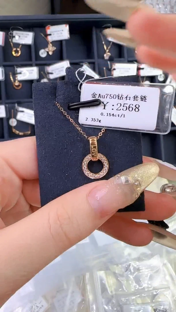 套链钻石18K金镶嵌许****哥2100