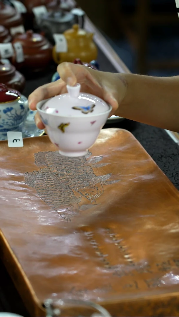 景德镇手工茶具茶叶放漏