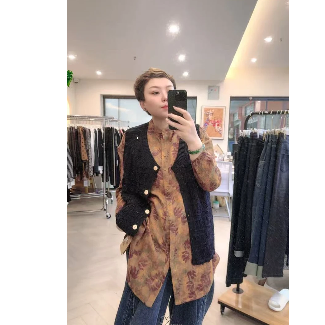 【WJ】秋款丽2209长款上衣冬季（M-L）