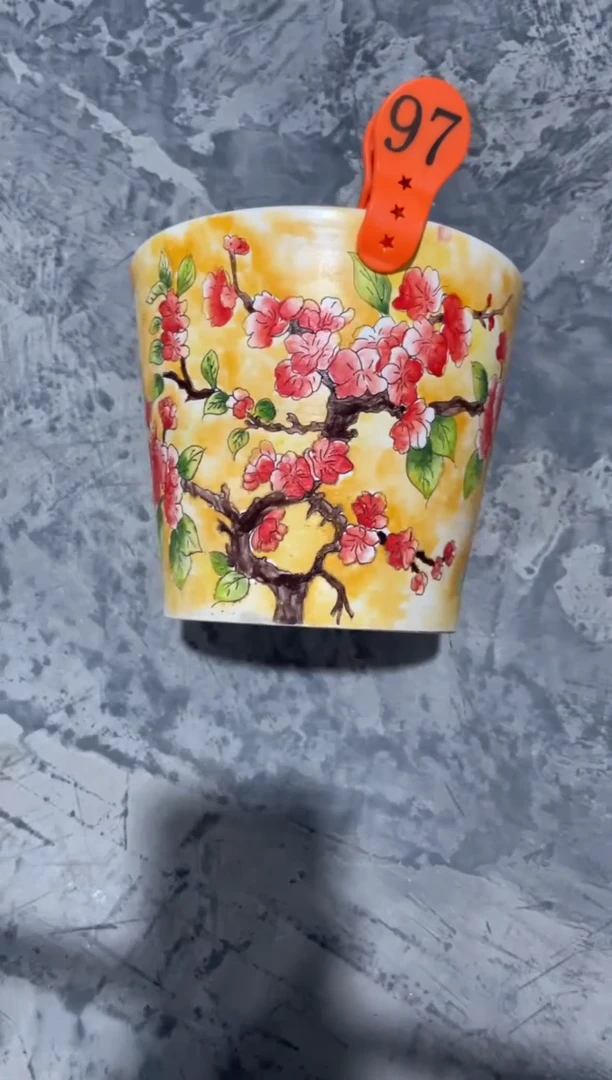 摆件那***美97陶花岛多肉陶瓷花盆罐——微瑕