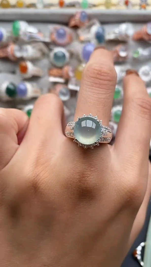 未镶嵌戒指翡翠4444444+2