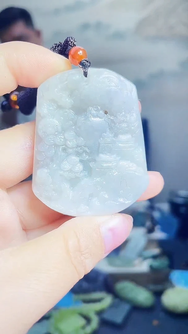 颈饰未镶嵌和田玉1