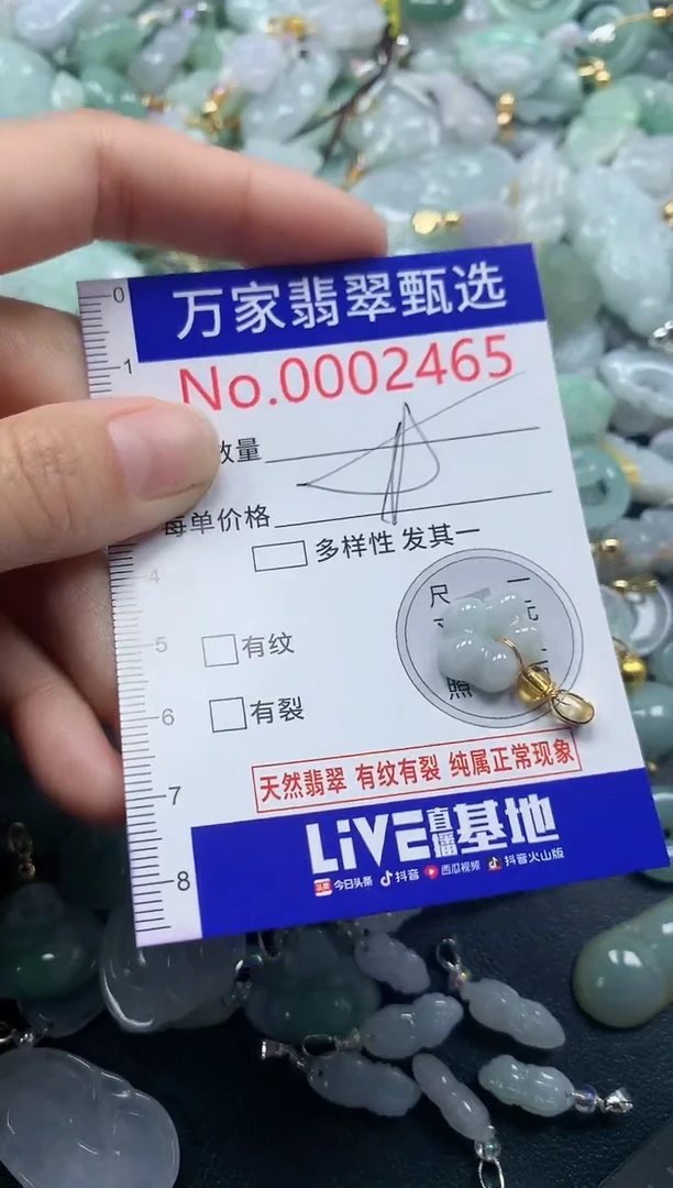 吊坠(不含链)未镶嵌翡翠2465
