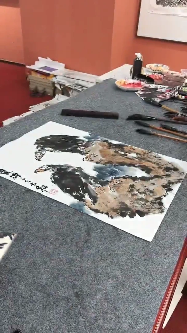 国画周大拙/国画/山水