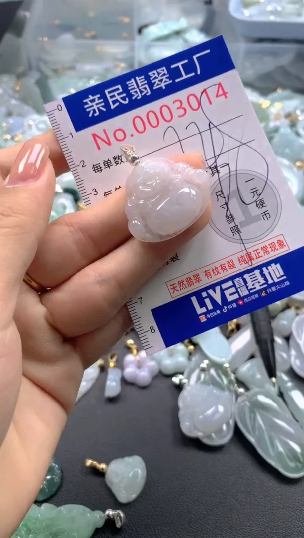 颈饰未镶嵌翡翠3014