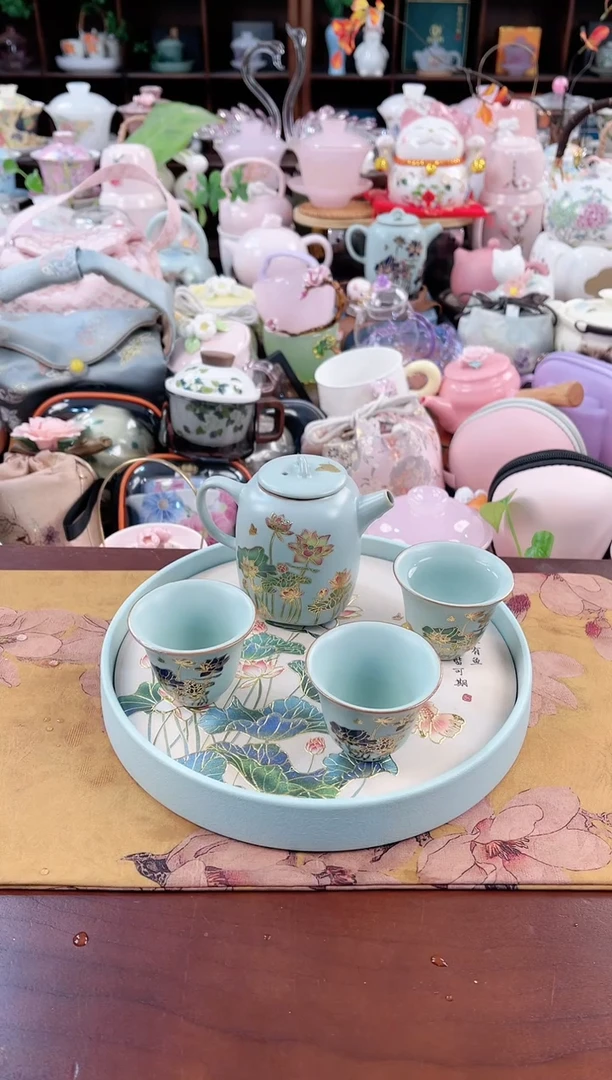 【闪购商品】瓷片茶具：库存仅剩1件