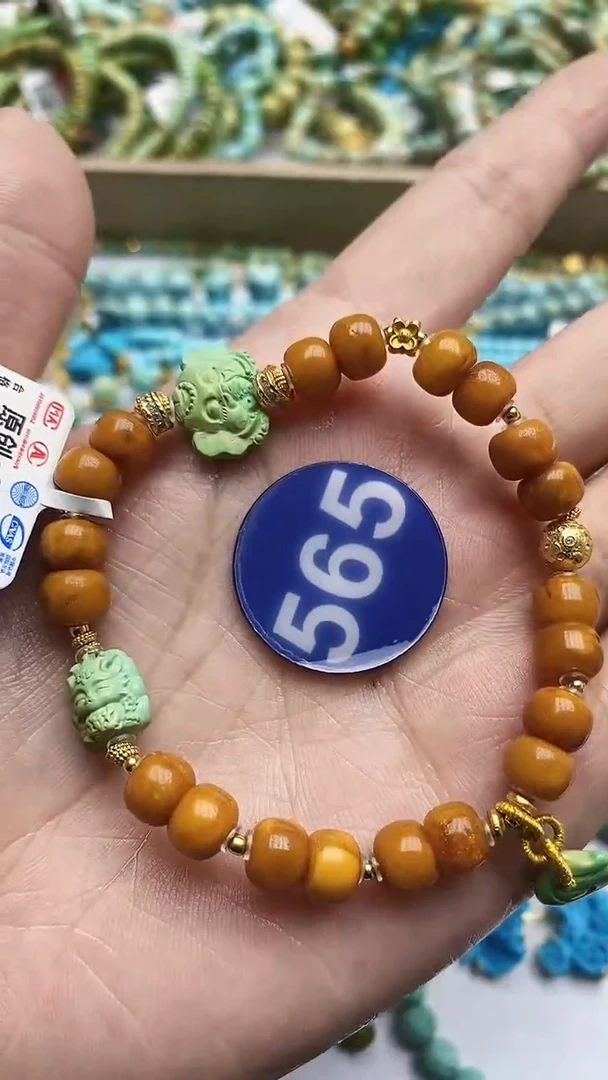 【闪购商品】绿松石手链银S925镶嵌565