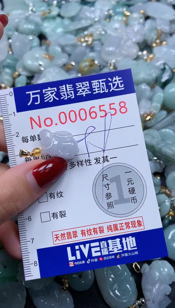 颈饰未镶嵌翡翠6558