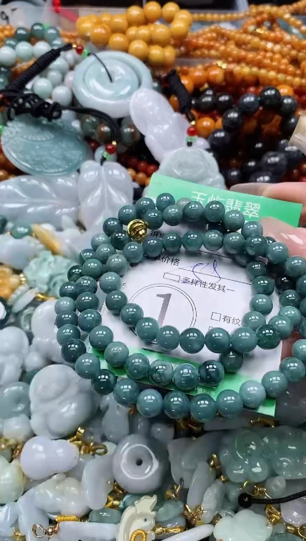 翡翠未镶嵌颈饰闪购0176014多样性发其一