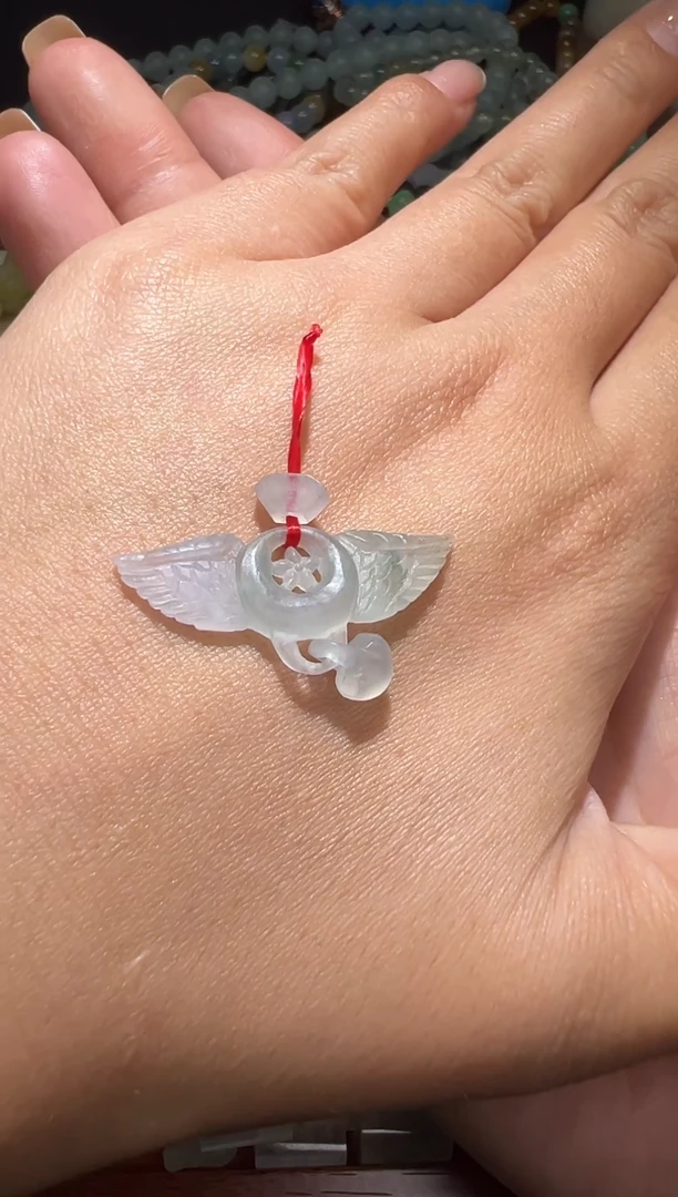 未镶嵌定制翡翠隐形的翅膀