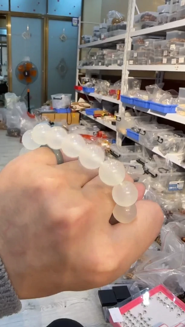 【闪购商品】白玉菩提手串云母1.4单圈