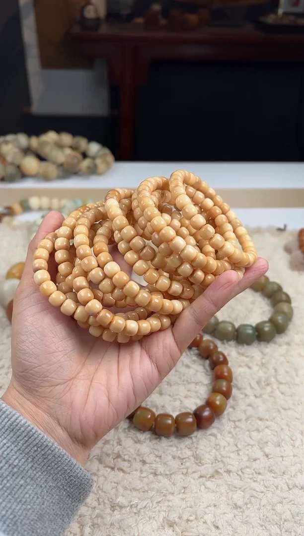 【闪购商品】菩提根/象牙果手串7*8牙果（133）