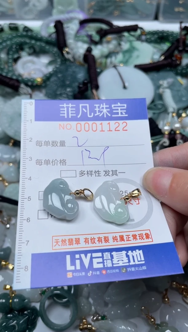 【闪购商品】翡翠颈饰未镶嵌00..1122