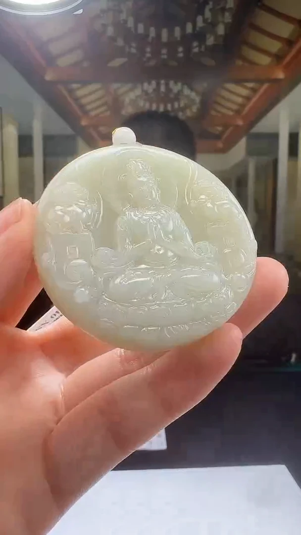 颈饰未镶嵌和田玉48872