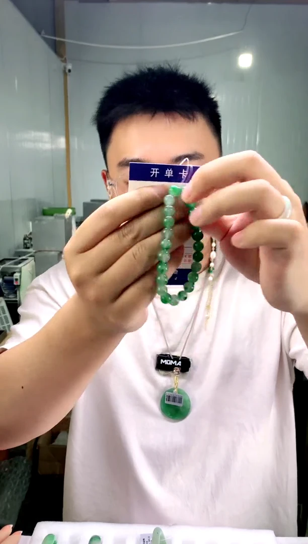 石英质玉手串未镶嵌花羽遇非洲翠工厂-（随机发货）