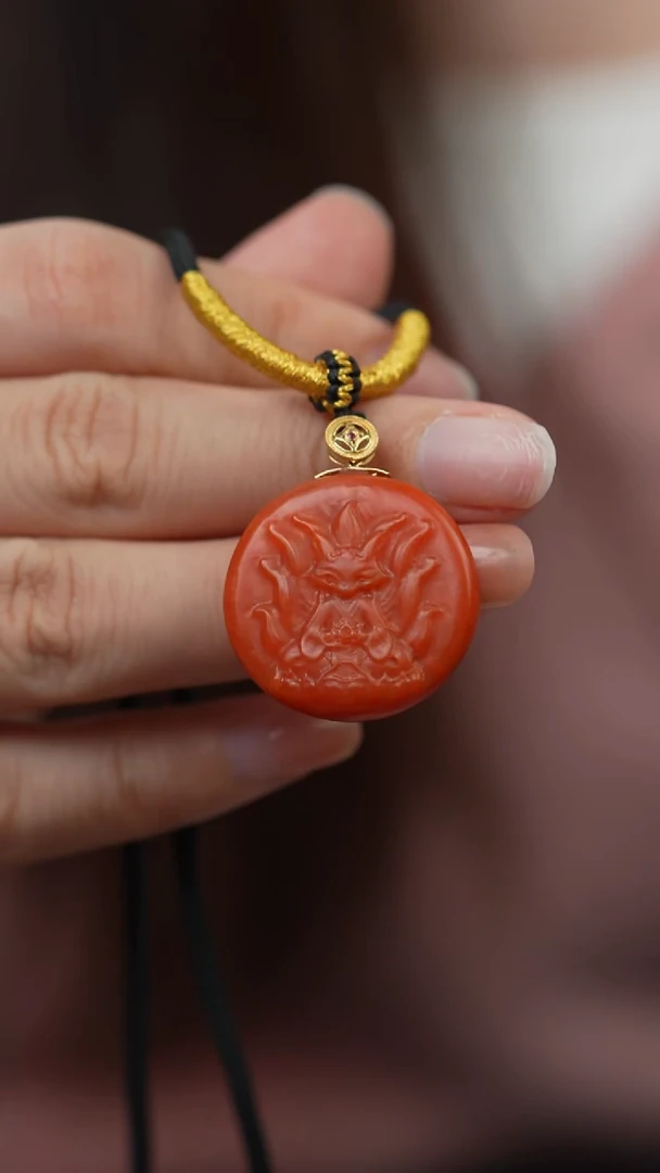 未镶嵌X100（多样性发一件）南红玛瑙吊坠