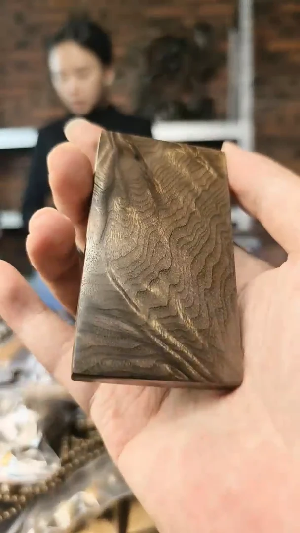 【闪购商品】楠木（金丝楠）把件无事牌